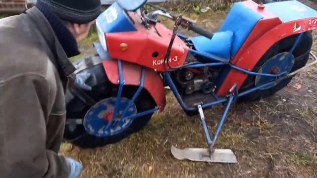 Вездеход, полный привод 2х2. Автоматика переднего колеса смотреть онлайн