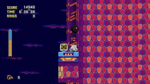 Sonic Mania (PC) – Studiopolis [FANGAME] смотреть онлайн