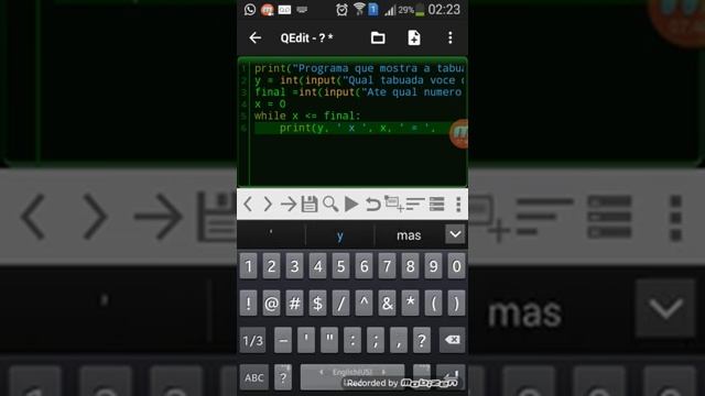Qpython estrutura de repetição - loop while смотреть онлайн