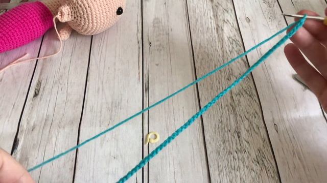 Русалка кукла крючком ( Часть 2). How to crochet mermaid doll. смотреть онлайн