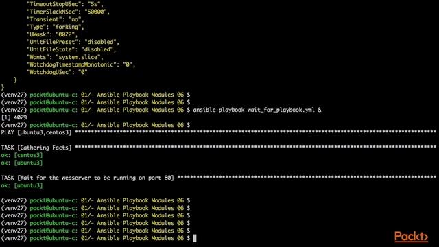 Mastering Ansible: Ansible Playbook Modules| packtpub.com смотреть онлайн