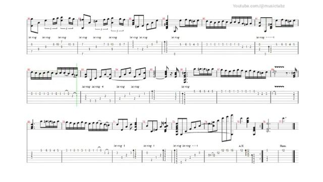 Albinoni, Tomaso - Adagio In G Minor Guitar Tab смотреть онлайн