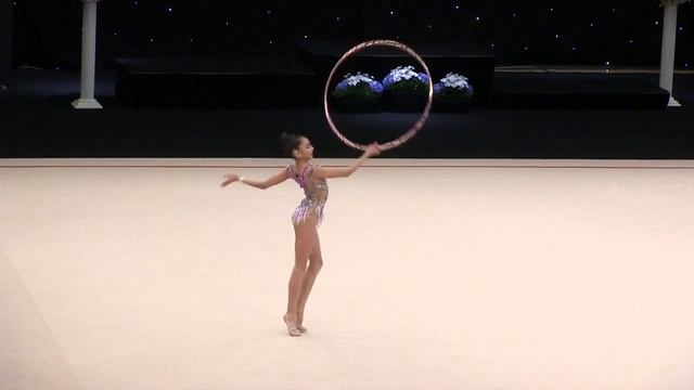 FIG Junior.Abitova Roza.hoop.KAZ 'Miss Valentine 2018' смотреть онлайн