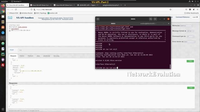 Cisco NX-OS API json-rpc Automation using Python: Part 2 NXAPI-CLI command types and Error Actions смотреть онлайн