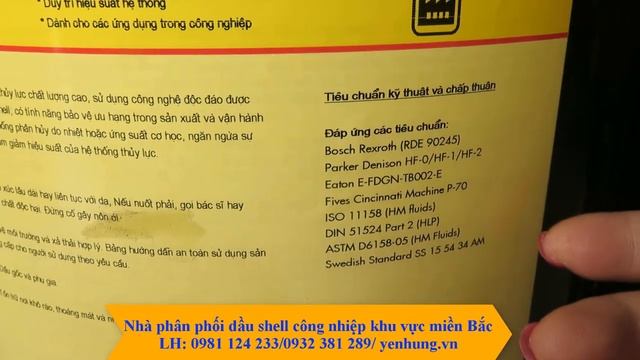 Dầu thủy lực 68, 46, 32 | Shell Tellus S2 MX 32,46,68 смотреть онлайн