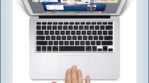 Тачпад. Ноутбук без мышки.