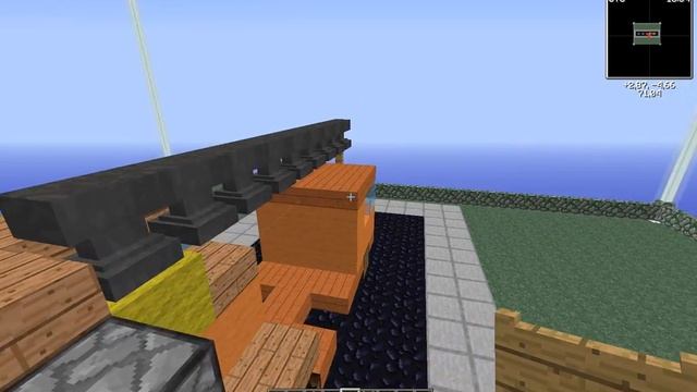 Как построить подъёмный кран в Minecraft-Майнкрафт смотреть онлайн