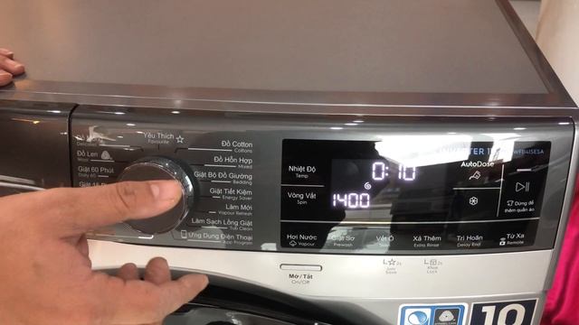 Máy Giặt Electrolux Inverter 11 Kg EWF1141SESA   Màu đen Tro Sang Trọng