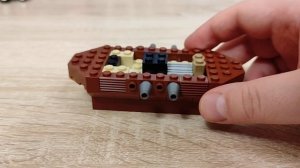 Собираем парусный корабль из конструктора Lego