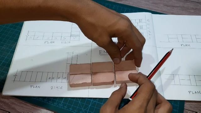 English Bond Brick Work explained with mini Bricks | types of brick bonds | Architecture Attack смотреть онлайн