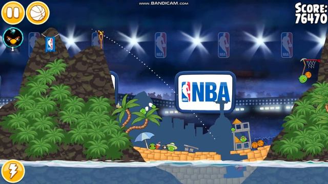 Playing Angry Birds Seasons NBA event смотреть онлайн