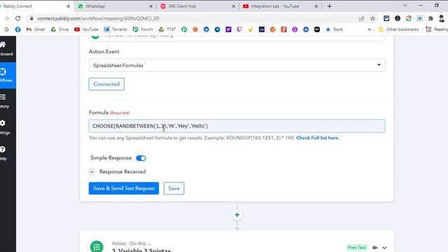 Send Bulk WhatsApp Messages on Automation with Spintax using Pabbly Connect & 360Dialog WhatsApp AP смотреть онлайн