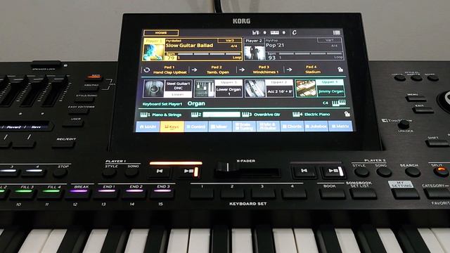 Korg Pa5x - Slow Guitar Ballad - Ballad Category - Style Element - OS V 1.2.1 new sound смотреть онлайн