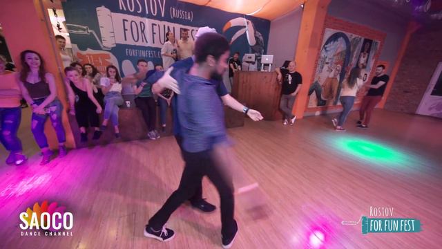Mambo Brown and Anvar Musin Salsa Dancing at Rostov For Fun Fest (Russia), Monday 04.11.2019 смотреть онлайн