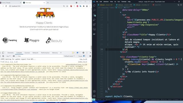 How to convert HTML template to ReactJS Part 5 (Bangla) смотреть онлайн