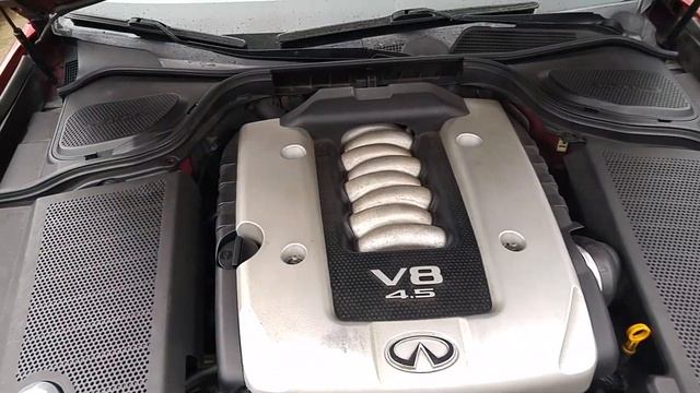 2006 Infiniti M45 sport engine bay смотреть онлайн