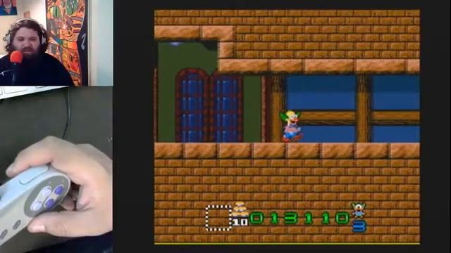 First Time Playing Krusty's Fun House! смотреть онлайн