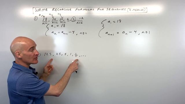 Write Recursive Formulas for Sequences (2 Methods) смотреть онлайн