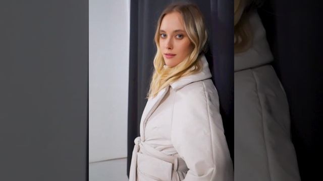 Куртка женская HOOPS. Артикул 21883-светло-бежевый смотреть онлайн