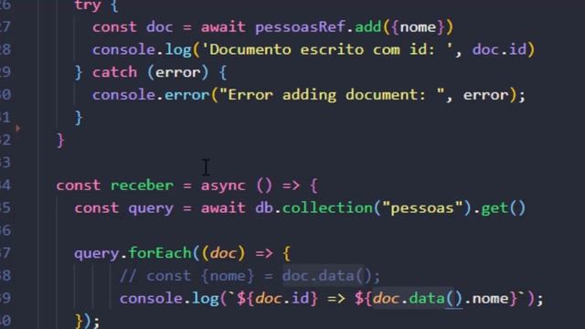 Como buscar dados no firebase - firestore смотреть онлайн