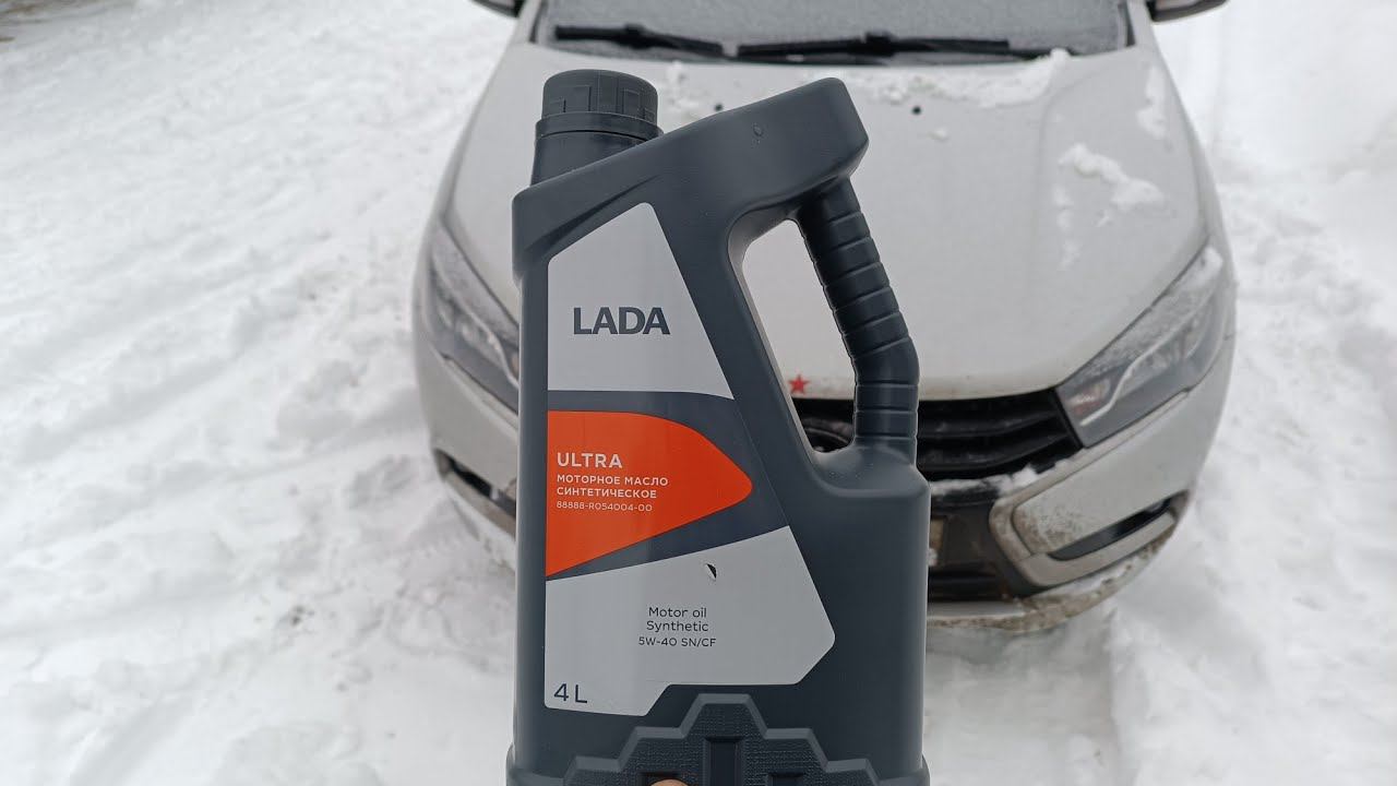 LADA Vesta,,,масло Lada заливаем и первый запуск !!! смотреть онлайн