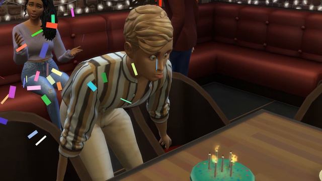 The Sims 4 : Династия Макмюррей # 693 Подарок ко дню рождения смотреть онлайн