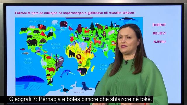 Gjeografi 7-Përhapja e botës bimore dhe shtazore në tokë.-Mjediset jetësore të zonës së nxehtë. смотреть онлайн