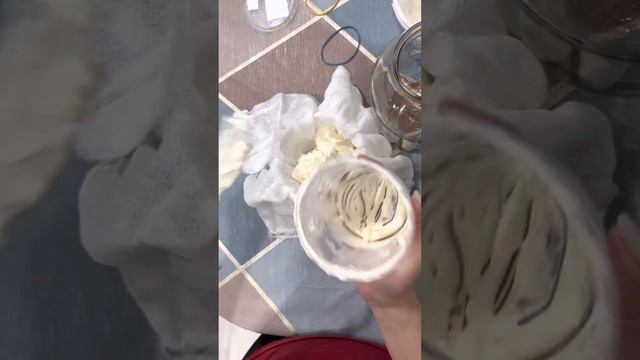 Творожный сыр! Как приготовить творожный сыр дома, мой эксперимент! Творожный сыр из сметаны! смотреть онлайн
