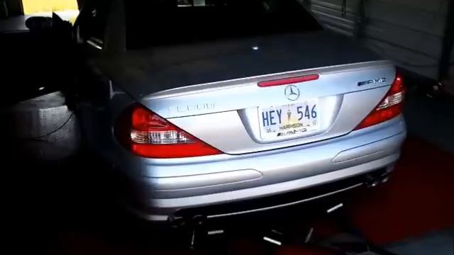 JMS 2007 Mercedes Benz SL600 AMG Twin Turbo V12 = 500rwhp!! смотреть онлайн