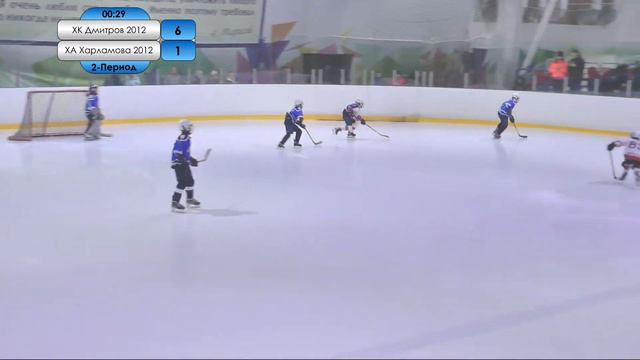 ОПМО 2021-2022. ЮНОШИ 06.02.2022 г. ХК Дмитров 2012 vs ХА Харламова 2012 смотреть онлайн