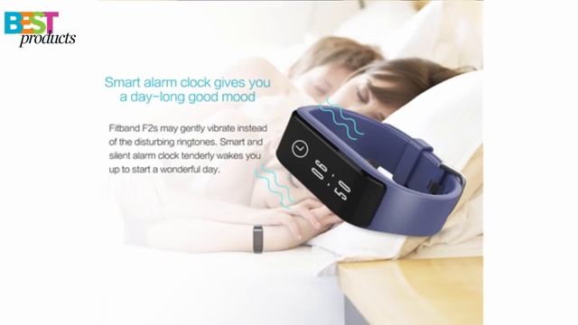 Fitband F2S - 0.91-inch OLED touch display / Heart rate monitor / Call and SMS notifications смотреть онлайн