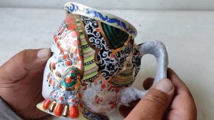 Аукцион Виолити Молочник кружка Голова восточной женщины автор Данько Н Я  ЛФЗ СССР