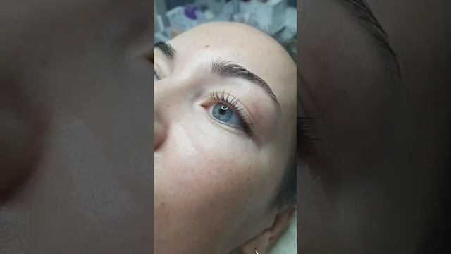 Стрейчинг/ламинирование ресниц смотреть онлайн