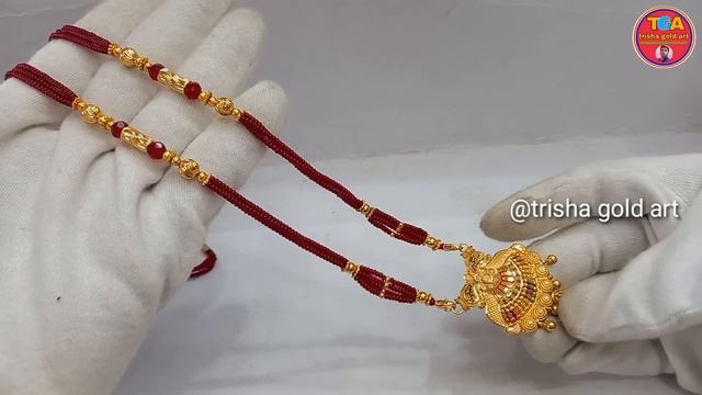 New Gold मंगलसूत्र Pendant Design With Price || Gold Pendant Designs смотреть онлайн