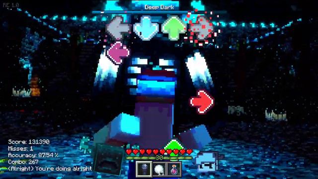 FNF Minecraft Mobmod (insanely Good Mod Btw)