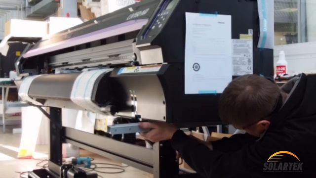 Ввод в эксплуатацию 6 плоттера mimaki. СОЛАРТЕК смотреть онлайн