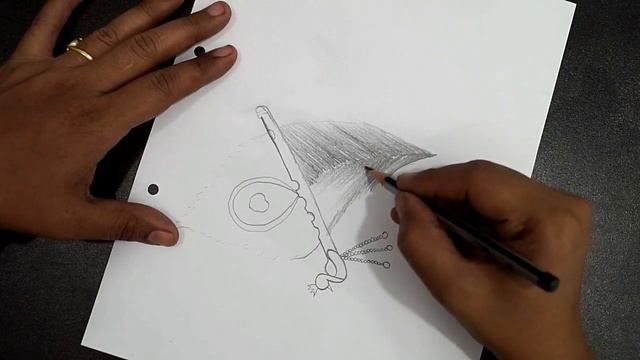 How To Draw A Peacock Feather || Peacock Feather Drawing || Krishna Janmashtami Drawing смотреть онлайн