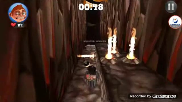 Running fred - gameplay walkthrough part 5 -Danger Caves -(IOS,Android) смотреть онлайн