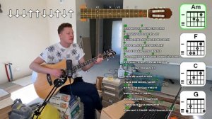 Макс Корж - Стань (самый простой разбор на гитаре)