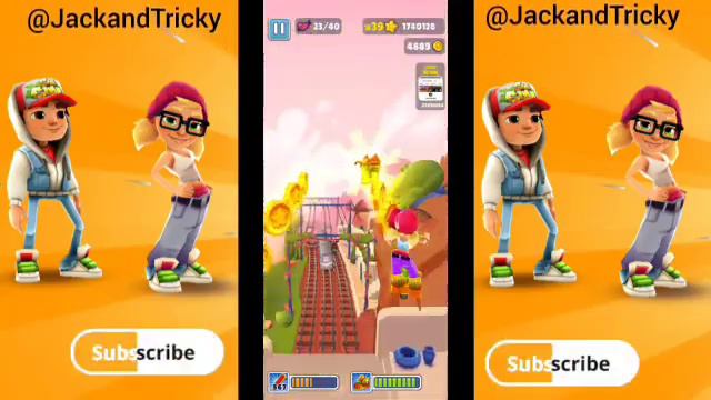 Subway Surfers 🏄♀️ Run Pickup Powerups Game play Feb-20-2 смотреть онлайн