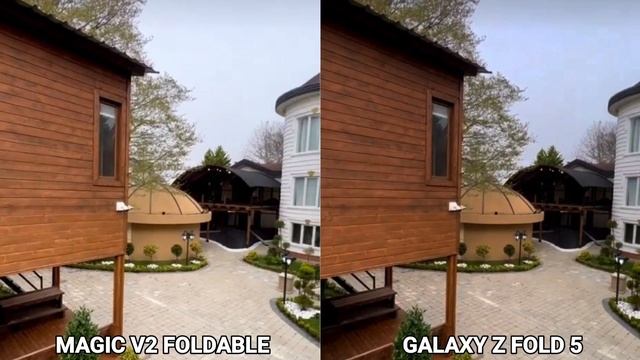 Honor Magic V2 Foldable Vs Samsung Galaxy Z Fold 5 Camera Test