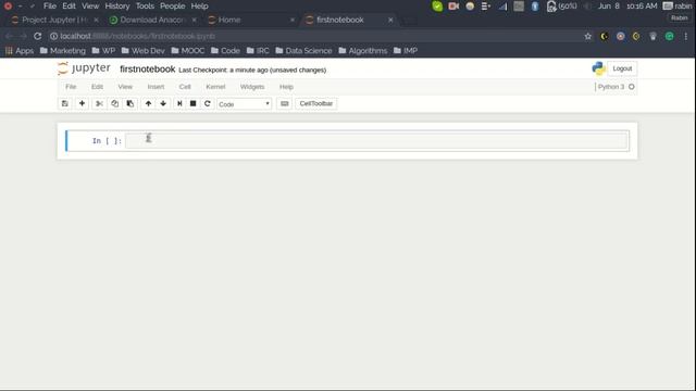 jupyter notebook tutorial смотреть онлайн