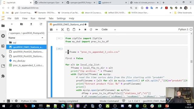 #eolab_de - geo0930: Geopandas, PostGIS and QGIS TimeManager смотреть онлайн