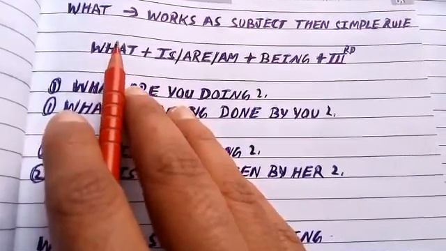 Active passive voice of WH family in present continuous tense in Hindi смотреть онлайн
