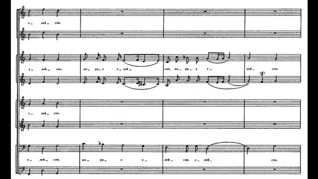Diletsky - Kievan Liturgy 5 - Litany of Fervent Supplication смотреть онлайн