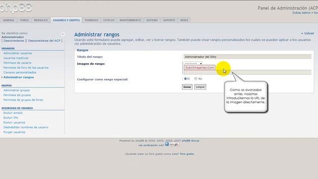 Poner imágenes en rangos - Creatuforo.com - Phpbb3 смотреть онлайн