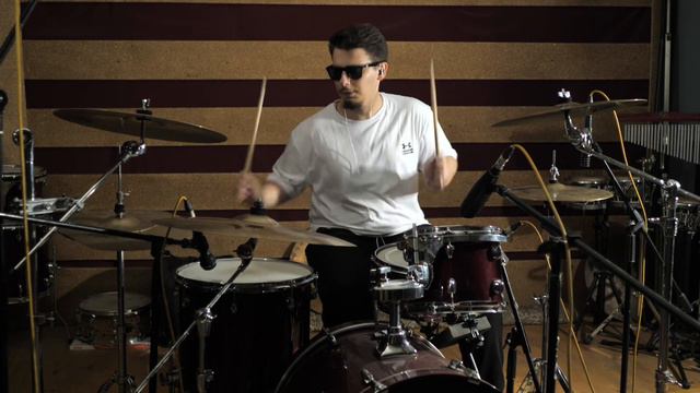 Вище хмар - Тіна Кароль - кавер (drum cam) смотреть онлайн