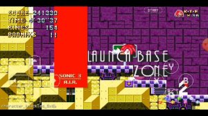 Прохождение Sonic 3 A.I.R. Эпизод Наклза: Зона Стартового Комплекса.