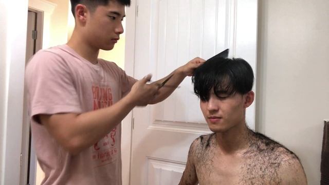 How To Get An Asian Slick Back Hairstyle | Men's Hair Tutorial смотреть онлайн