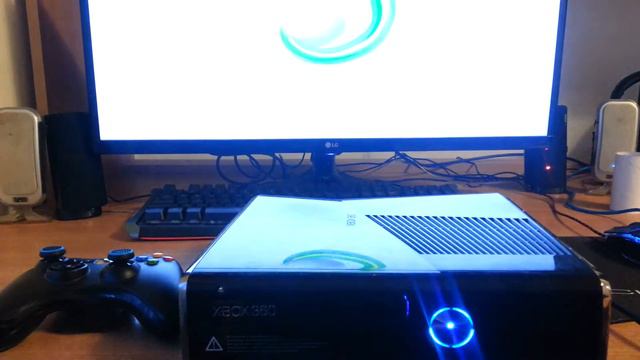 Robi RGH xbox 360 Slim + blue led смотреть онлайн